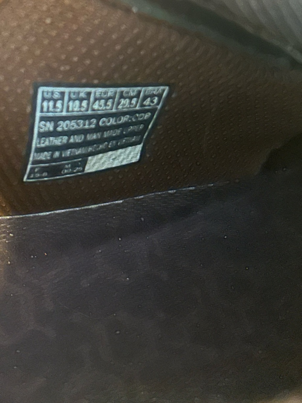 Skechers Brown Leather Slip On Shoes Men’s 11.5 Comfort Loafers Casual Work - Picture 9 of 9